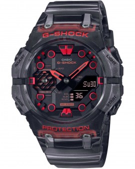 CASIO G-SHOCK Smartwatch Chronograph Black Rubber Strap GA-B001G-1AER