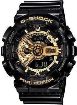 Casio G-Shock Black Rubber Strap GA-110GB-1AER