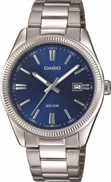 CASIO Collection Stainless Steel Bracelet Blue Dial MTP-1302PD-2AVEF