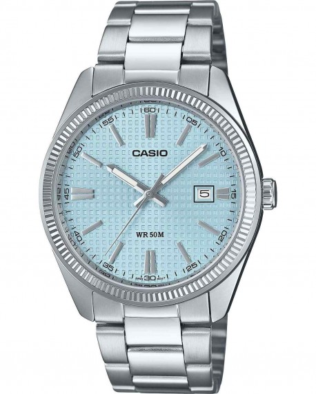 CASIO Collection Stainless Steel Bracelet Black Dial MTP-1302PE-2AVEF 