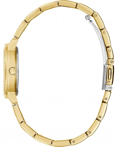 GUESS Melody Crystals Gold Stainless Steel Bracelet GW0468L2 