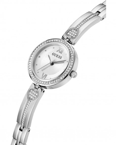 GUESS Lovely Crystals Stainless Steel Bracelet GW0655L1 