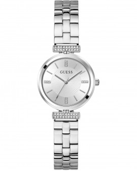 GUESS Array Zircons Stainless Steel Bracelet GW0762L1