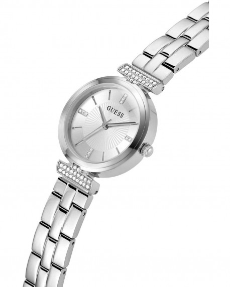 GUESS Array Zircons Stainless Steel Bracelet GW0762L1 