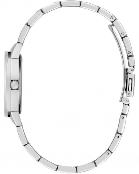 GUESS Charlotte Crystals Silver Stainless Steel Bracelet GW0767L1 