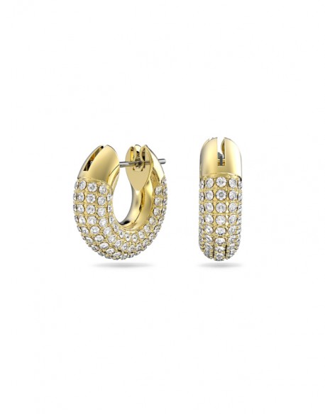 Swarovski Dextera Hoop Σκουλαρίκια, Επιχρυσωμένα Με Κρύσταλλα 5636530 