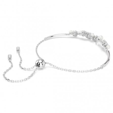 Swarovski  Βραχιόλι Constella Crystal pearl, Λευκό, Επιμετάλλωση ροδίου 5705618 