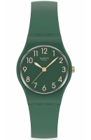 SWATCH Notes Of Pecan Green Silicone Strap LG130