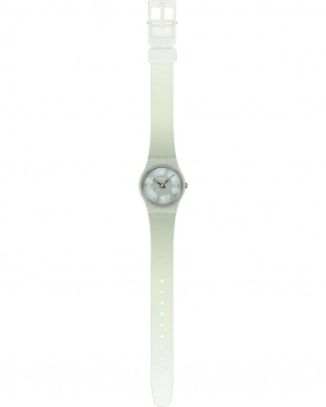 SWATCH Essentials Serenity Of Sage Green Silicone Strap LG131 