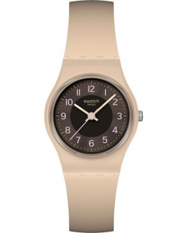 SWATCH Essentials Espresso Charm Two Tone Silicone Strap LT104