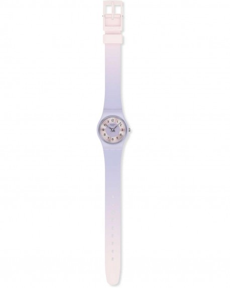 SWATCH Essentials Lilac Lightness Two Tone Silicone Strap LV121 