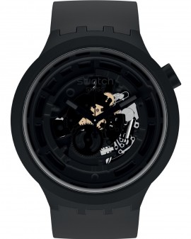 SWATCH Big Bold C-Black Bio-sourced Strap SB03B100