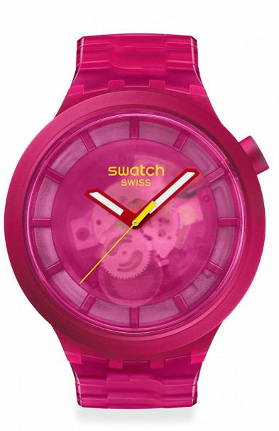 SWATCH Pink Joy Rubber Strap SB05P102 