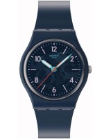 SWATCH Essentials Time To Teal Blue Biosourced Strap SO28N118