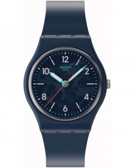 SWATCH Essentials Time To Teal Blue Biosourced Strap SO28N118