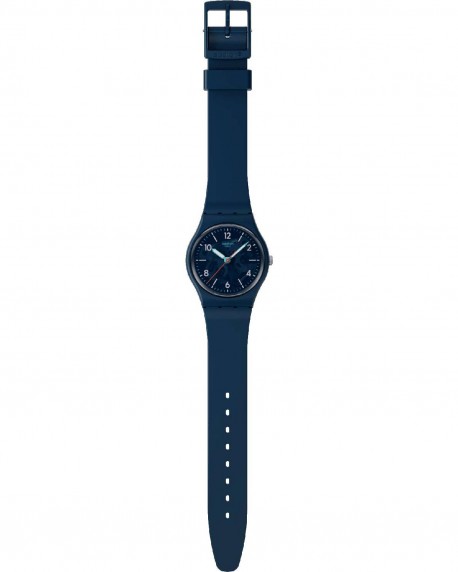 SWATCH Essentials Time To Teal Blue Biosourced Strap SO28N118 