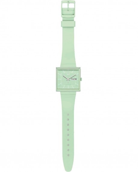 SWATCH What If.. Mint? Green Biosourced Strap SO34G701 