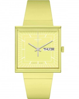 SWATCH What If.. Lemon? Yellow Biosourced Strap SO34J700