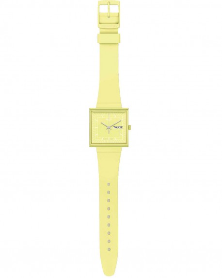 SWATCH What If.. Lemon? Yellow Biosourced Strap SO34J700 