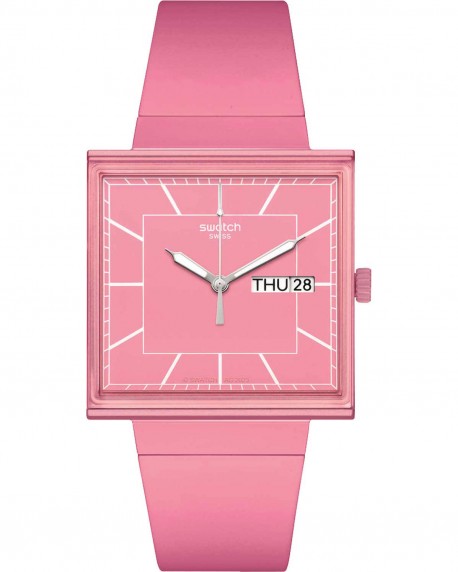 SWATCH What If..Rose? Pink Biosourced Strap SO34P700 