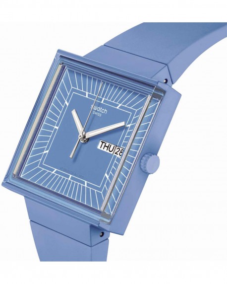 SWATCH What If..Sky? Blue Biosourced Strap SO34S700 