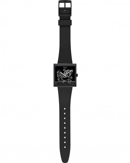 SWATCH Break Loose Black Biosourced Strap SO34Z103 