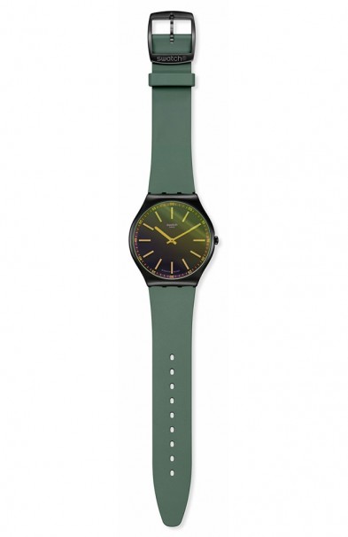 SWATCH Green Vision Rubber Strap SS07B112 