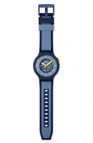 SWATCH Below The Horizon Rubber Strap SB05N117 