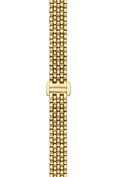 TISSOT T-Trend Lovely Gold Stainless Steel Bracelet T0580093303100 