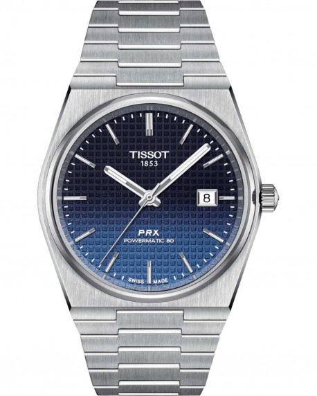 TISSOT PRX Powermatic 80 Automatic Stainless Steel Bracelet T1374071105101 