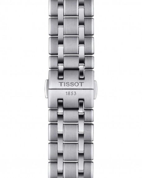 TISSOT T-Classic Chemin Des Tourelles Powermatic 80 Stainless Steel Bracelet T1394071104800 