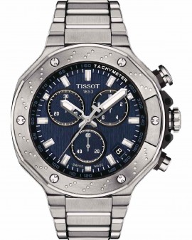 TISSOT T-Sport T-Race Chronograph Stainless Steel Bracelet T1414171104100