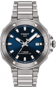 TISSOT T-Race Powermatic 80 Stainless Steel Bracelet T1418071104100