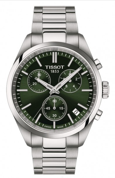 TISSOT PR100 Chronograph Stainless Steel Bracelet T1504171109100 